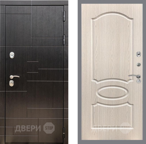 Входная металлическая Дверь Рекс (REX) 20 FL-128 Беленый дуб в Красноармейске