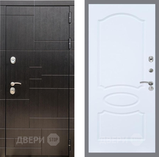 Входная металлическая Дверь Рекс (REX) 20 FL-128 Силк Сноу в Красноармейске