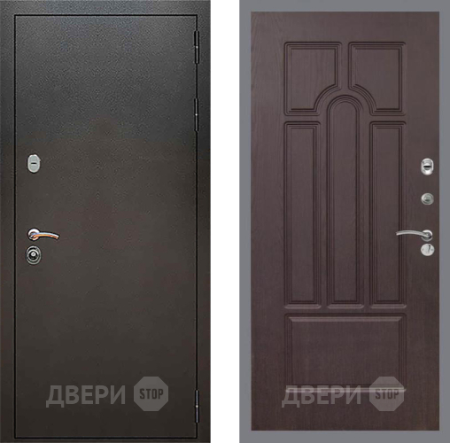 Входная металлическая Дверь Рекс (REX) 5 Серебро Антик FL-58 Венге в Красноармейске