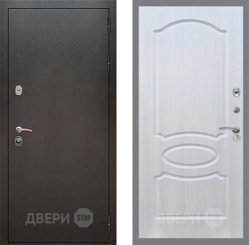Дверь Рекс (REX) 5 Серебро Антик FL-128 Лиственница беж в Красноармейске