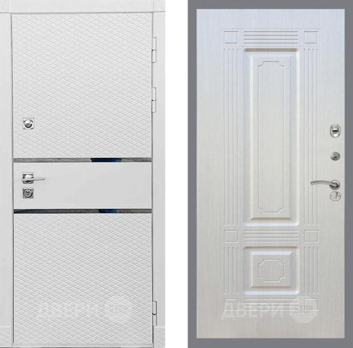 Входная металлическая Дверь Рекс (REX) 15 Силк Сноу FL-2 Лиственница беж в Красноармейске
