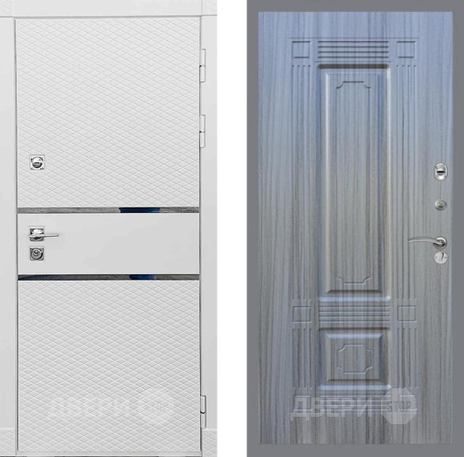 Входная металлическая Дверь Рекс (REX) 15 Силк Сноу FL-2 Сандал грей в Красноармейске