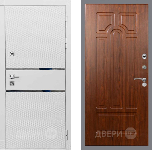 Входная металлическая Дверь Рекс (REX) 15 Силк Сноу FL-58 Морёная берёза в Красноармейске