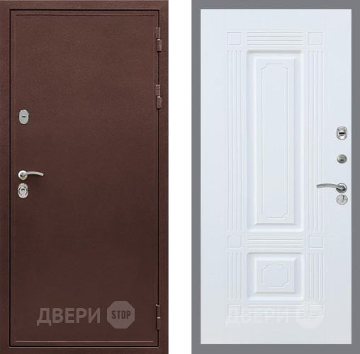 Входная металлическая Дверь Рекс (REX) 5А FL-2 Силк Сноу в Красноармейске