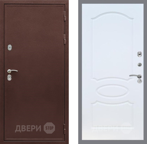 Входная металлическая Дверь Рекс (REX) 5А FL-128 Белый ясень в Красноармейске