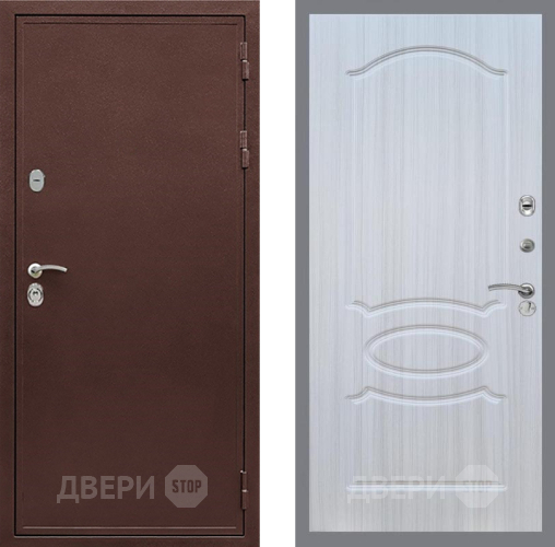 Входная металлическая Дверь Рекс (REX) 5А FL-128 Сандал белый в Красноармейске