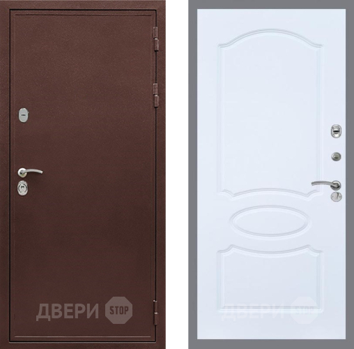 Входная металлическая Дверь Рекс (REX) 5А FL-128 Силк Сноу в Красноармейске