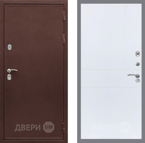 Входная металлическая Дверь Рекс (REX) 5А FL-290 Силк Сноу в Красноармейске