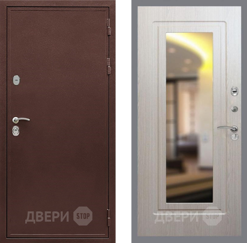 Входная металлическая Дверь Рекс (REX) 5А FLZ-120 Беленый дуб в Красноармейске