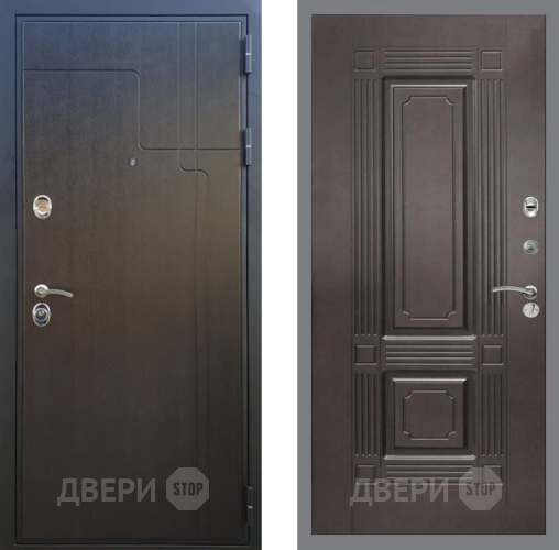 Входная металлическая Дверь Рекс (REX) Премиум-246 FL-2 Венге в Красноармейске