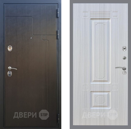 Входная металлическая Дверь Рекс (REX) Премиум-246 FL-2 Сандал белый в Красноармейске