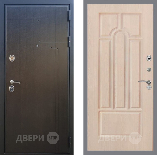 Входная металлическая Дверь Рекс (REX) Премиум-246 FL-58 Беленый дуб в Красноармейске