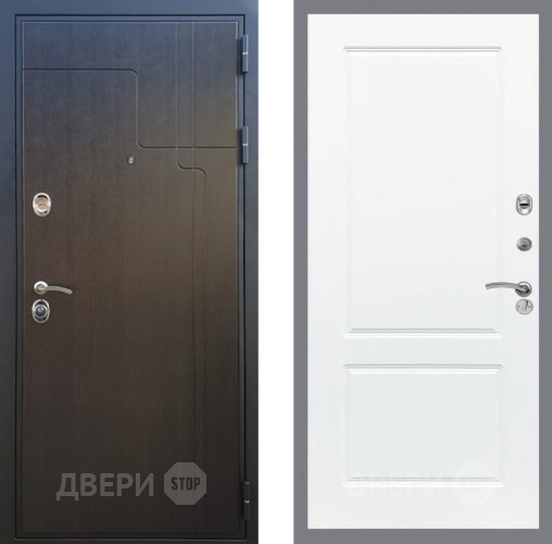 Входная металлическая Дверь Рекс (REX) Премиум-246 FL-117 Силк Сноу в Красноармейске