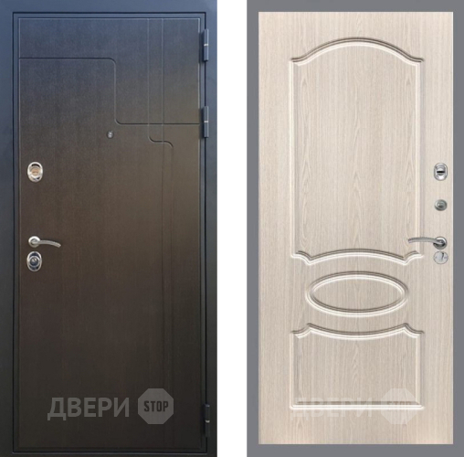 Дверь Рекс (REX) Премиум-246 FL-128 Беленый дуб в Красноармейске