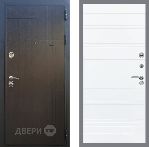 Дверь Рекс (REX) Премиум-246 Line Силк Сноу в Красноармейске