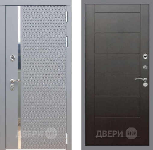 Входная металлическая Дверь Рекс (REX) 24 Сити Венге в Красноармейске