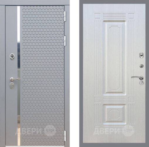 Входная металлическая Дверь Рекс (REX) 24 FL-2 Лиственница беж в Красноармейске