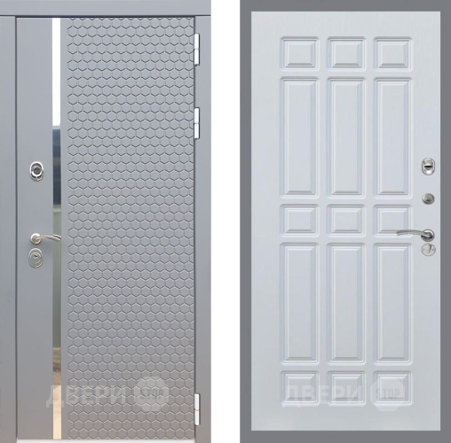Дверь Рекс (REX) 24 FL-33 Белый ясень в Красноармейске