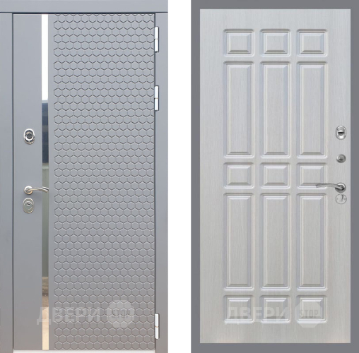 Входная металлическая Дверь Рекс (REX) 24 FL-33 Лиственница беж в Красноармейске