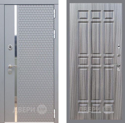 Входная металлическая Дверь Рекс (REX) 24 FL-33 Сандал грей в Красноармейске