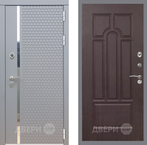 Входная металлическая Дверь Рекс (REX) 24 FL-58 Венге в Красноармейске
