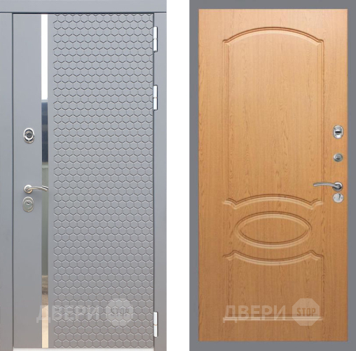 Входная металлическая Дверь Рекс (REX) 24 FL-128 Дуб в Красноармейске