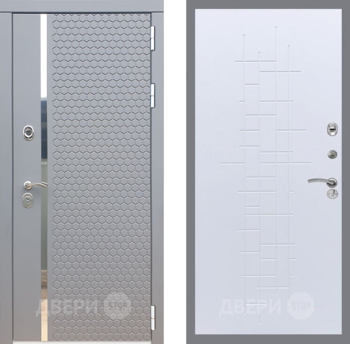 Входная металлическая Дверь Рекс (REX) 24 FL-289 Белый ясень в Красноармейске