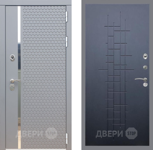 Входная металлическая Дверь Рекс (REX) 24 FL-289 Ясень черный в Красноармейске