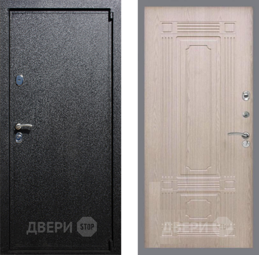 Входная металлическая Дверь Рекс (REX) 3 FL-2 Беленый дуб в Красноармейске