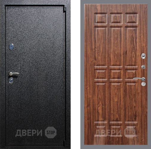 Входная металлическая Дверь Рекс (REX) 3 FL-33 орех тисненый в Красноармейске