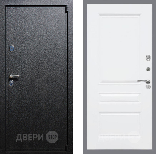 Входная металлическая Дверь Рекс (REX) 3 FL-243 Силк Сноу в Красноармейске