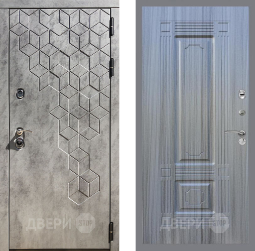 Входная металлическая Дверь Рекс (REX) 23 FL-2 Сандал грей в Красноармейске