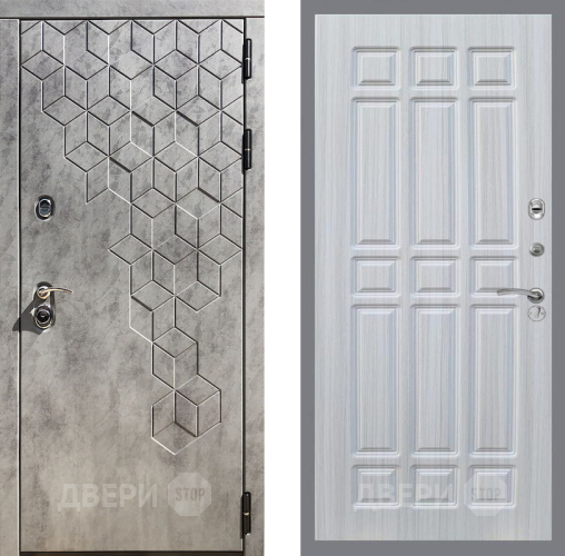 Входная металлическая Дверь Рекс (REX) 23 FL-33 Сандал белый в Красноармейске