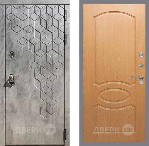 Входная металлическая Дверь Рекс (REX) 23 FL-128 Дуб в Красноармейске