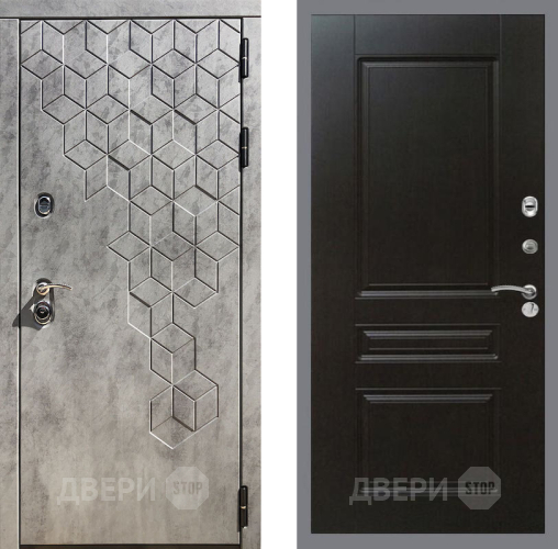 Входная металлическая Дверь Рекс (REX) 23 FL-243 Венге в Красноармейске