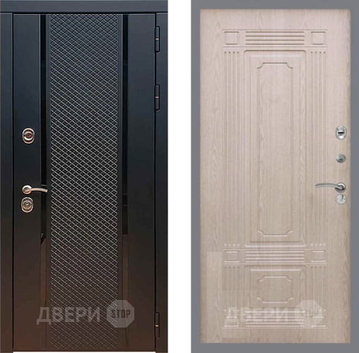 Входная металлическая Дверь Рекс (REX) 25 FL-2 Беленый дуб в Красноармейске