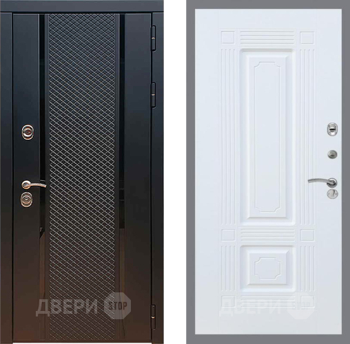 Входная металлическая Дверь Рекс (REX) 25 FL-2 Силк Сноу в Красноармейске