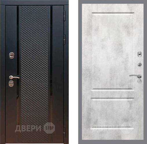 Входная металлическая Дверь Рекс (REX) 25 FL-117 Бетон светлый в Красноармейске