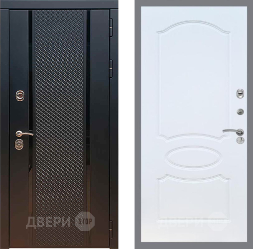 Дверь Рекс (REX) 25 FL-128 Белый ясень в Красноармейске