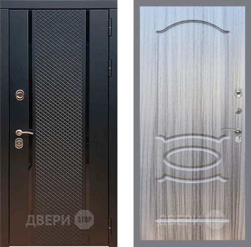 Входная металлическая Дверь Рекс (REX) 25 FL-128 Сандал грей в Красноармейске