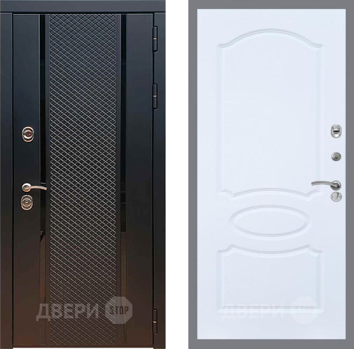 Входная металлическая Дверь Рекс (REX) 25 FL-128 Силк Сноу в Красноармейске
