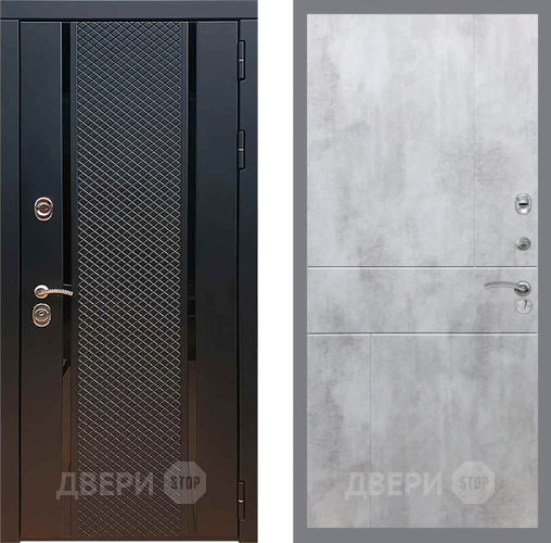 Входная металлическая Дверь Рекс (REX) 25 FL-290 Бетон светлый в Красноармейске