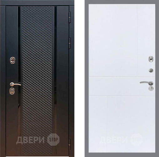 Входная металлическая Дверь Рекс (REX) 25 FL-290 Силк Сноу в Красноармейске