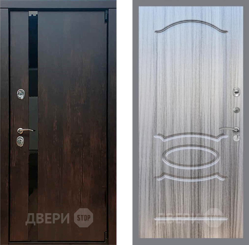 Входная металлическая Дверь Рекс (REX) 26 FL-128 Сандал грей в Красноармейске