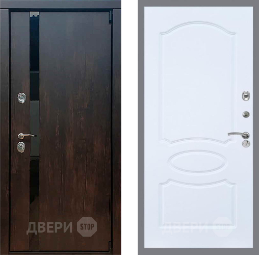 Входная металлическая Дверь Рекс (REX) 26 FL-128 Силк Сноу в Красноармейске