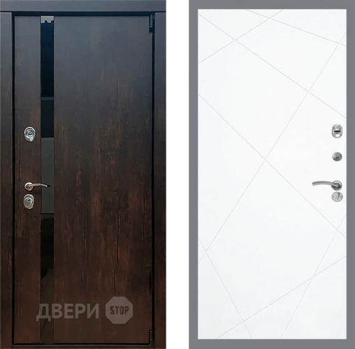 Входная металлическая Дверь Рекс (REX) 26 FL-291 Силк Сноу в Красноармейске