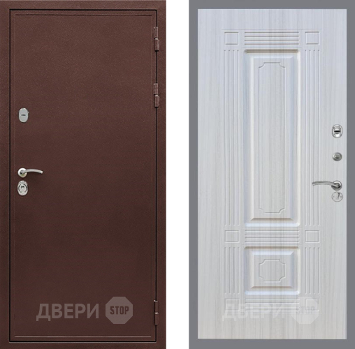 Дверь Рекс (REX) 5 металл 3 мм FL-2 Сандал белый в Красноармейске