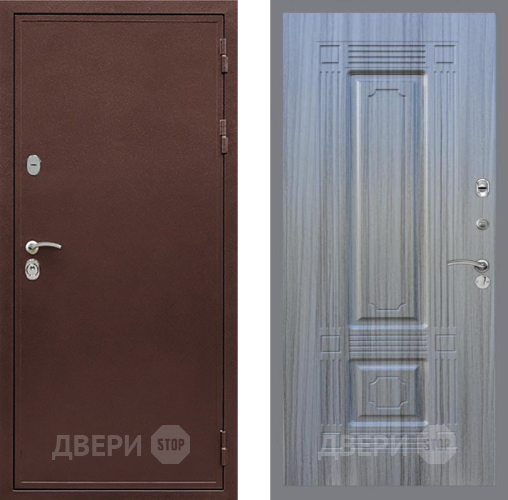 Дверь Рекс (REX) 5 металл 3 мм FL-2 Сандал грей в Красноармейске