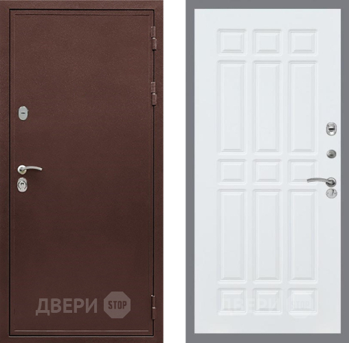 Дверь Рекс (REX) 5 металл 3 мм FL-33 Силк Сноу в Красноармейске