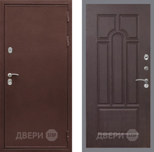 Входная металлическая Дверь Рекс (REX) 5 металл 3 мм FL-58 Венге в Красноармейске